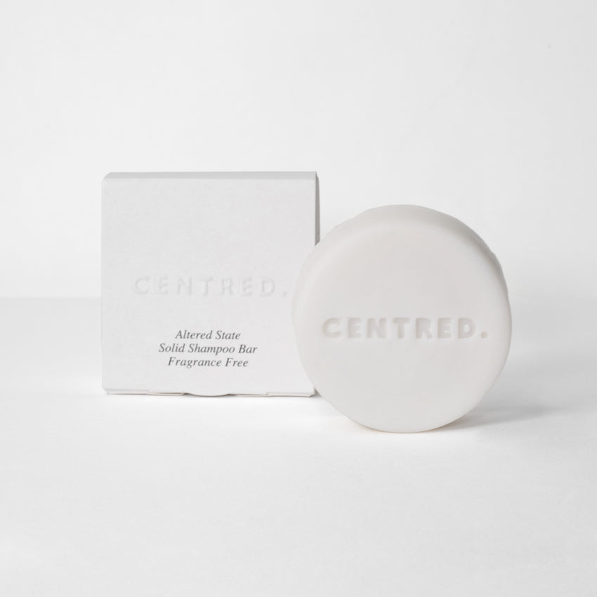 Altered State Solid Shampoo Bar - Fragrance Free - CENTRED