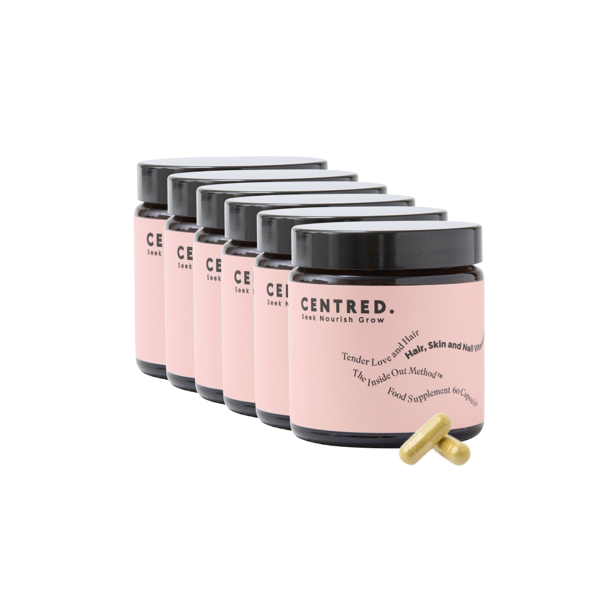 Tender Love Hair Original Hair Vitamins 6 Month Supply