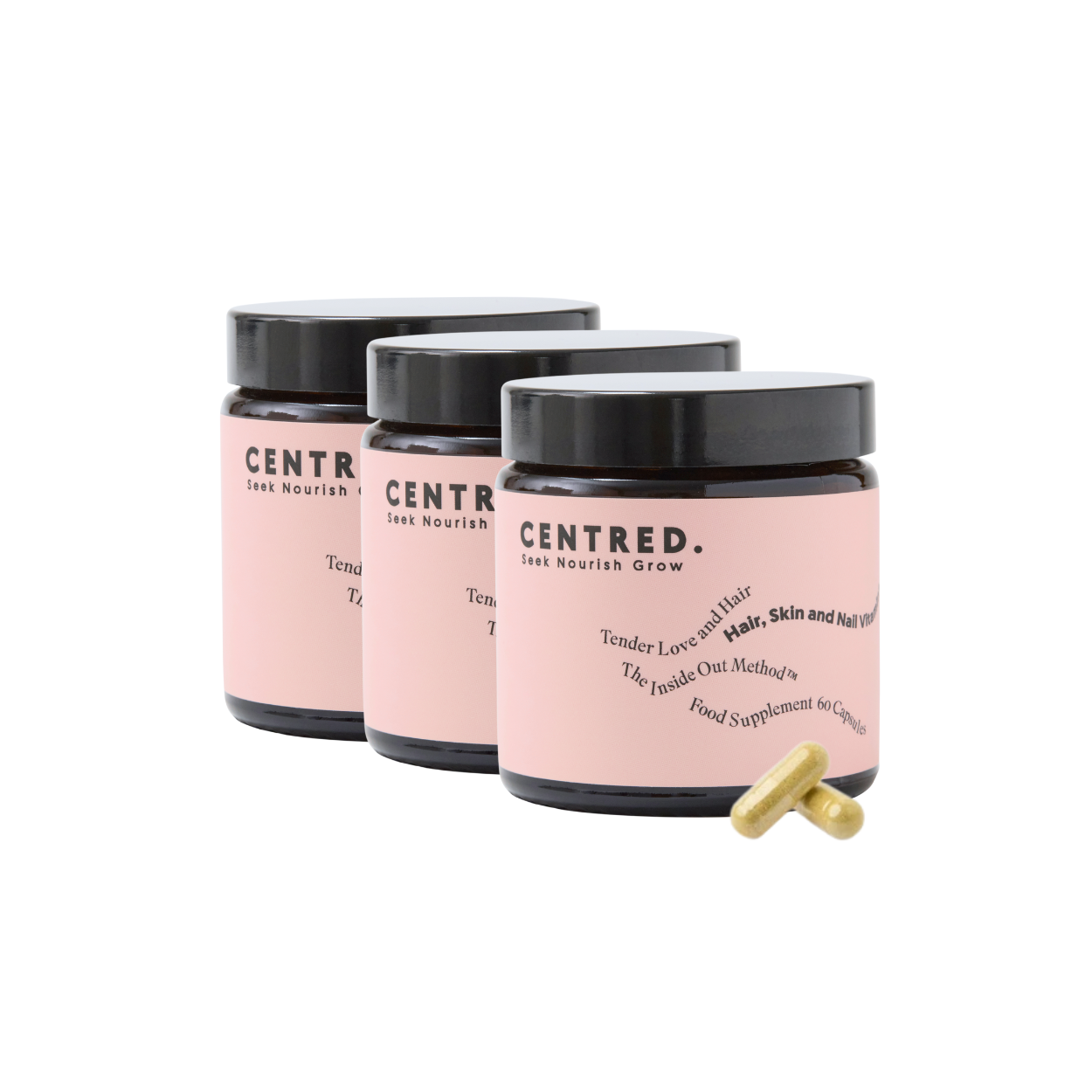 Tender Love Hair Original Hair Vitamins 3 Month Supply
