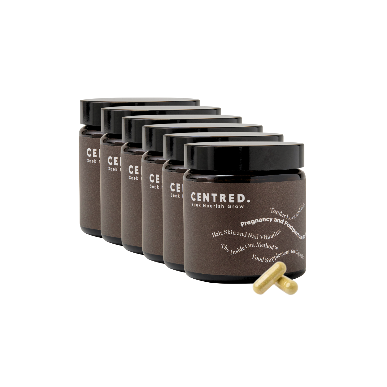 Tender Love and Hair - Pregnancy Hair Vitamins - 6 Months Supply