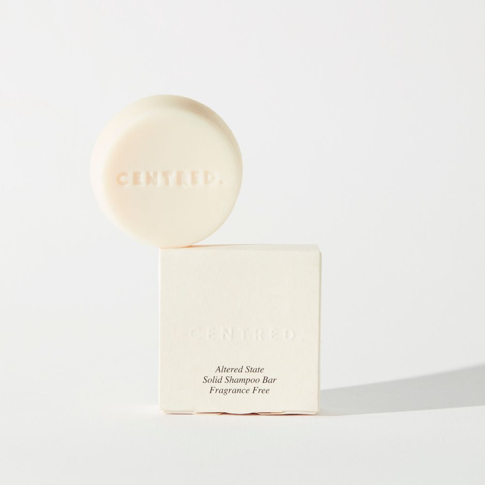 Altered State Solid Shampoo Bar - Fragrance Free - CENTRED.®