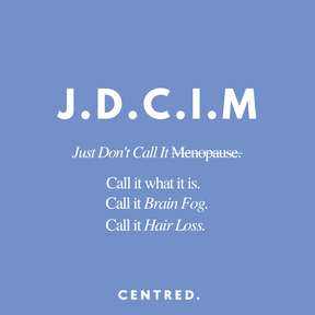 J.D.C.I.M Menopausal Supplement - CENTRED.®